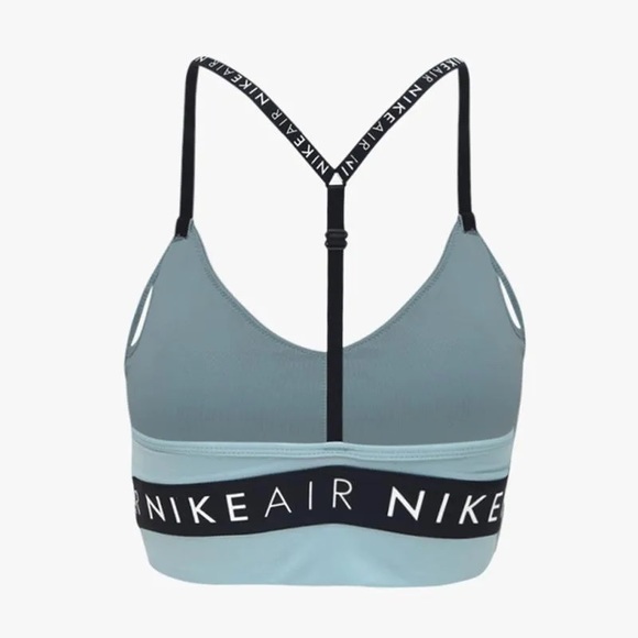 2 for $45✨ Nike Air Women's Indy DriFit Y-Back Low-Impact Sports Bra (Ice Blue) - Picture 4 of 7